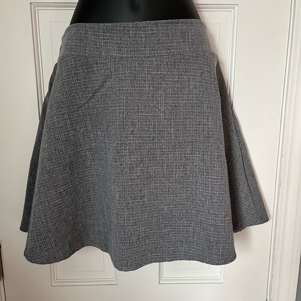 Herringbone miniskirt